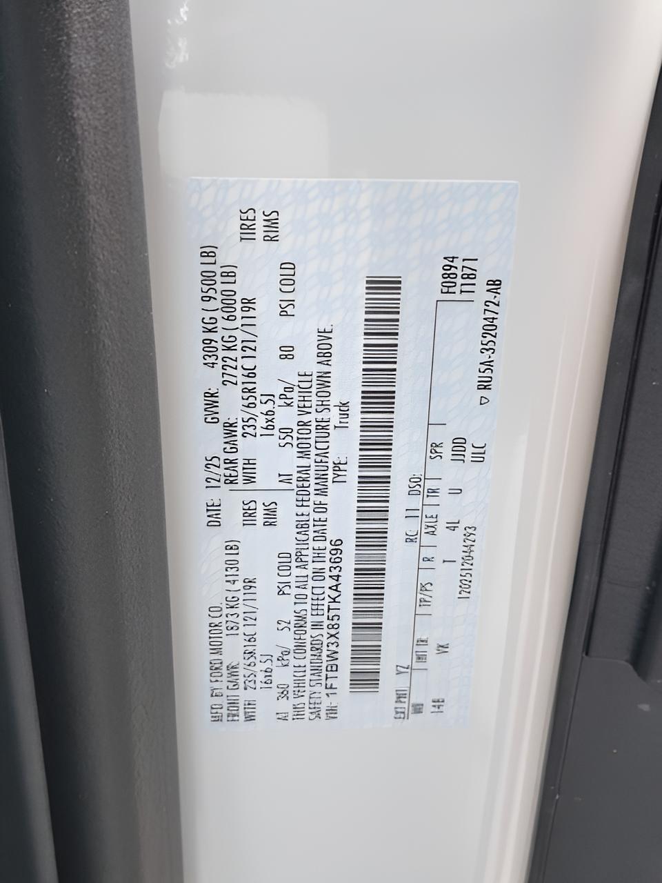 2026 Ford Transit-350 Base