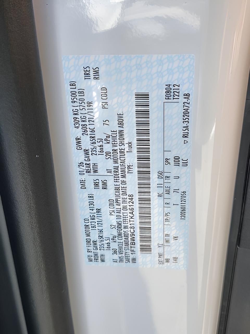 2026 Ford Transit-350 Base