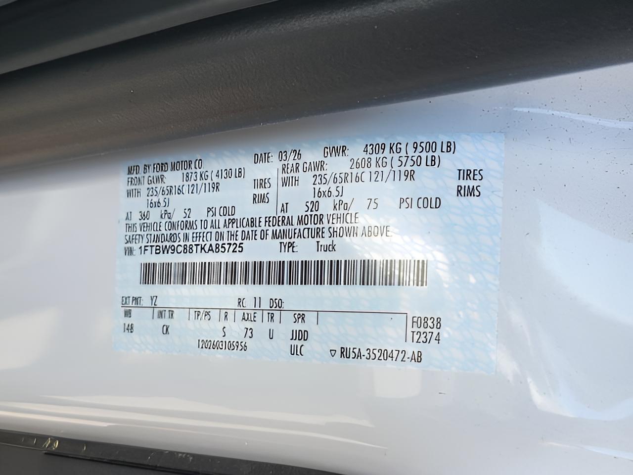 2026 Ford Transit-350 Base