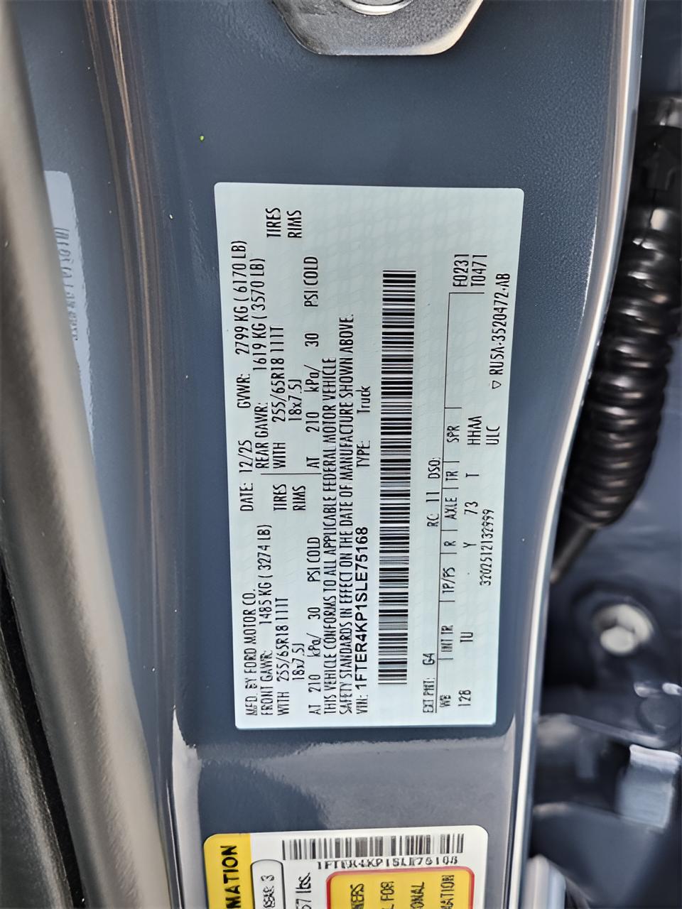 2025 Ford Ranger Lariat