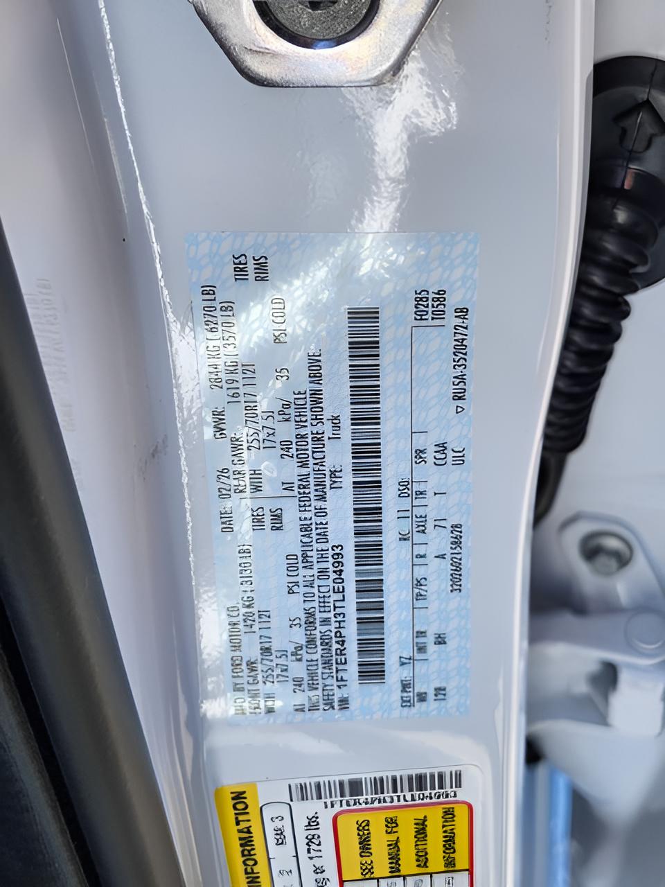 2026 Ford Ranger XL