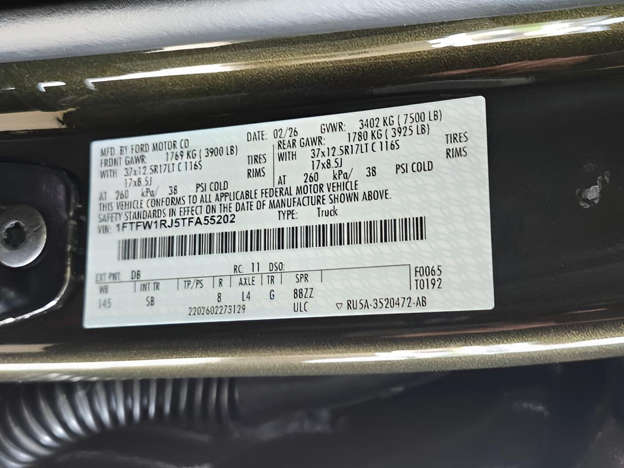 2026 Ford F-150 Raptor