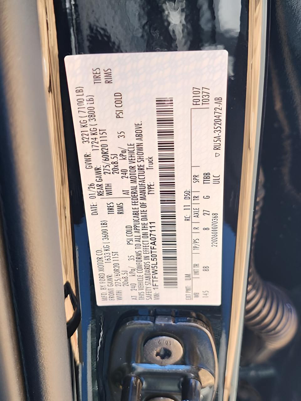 2026 Ford F-150 Lariat