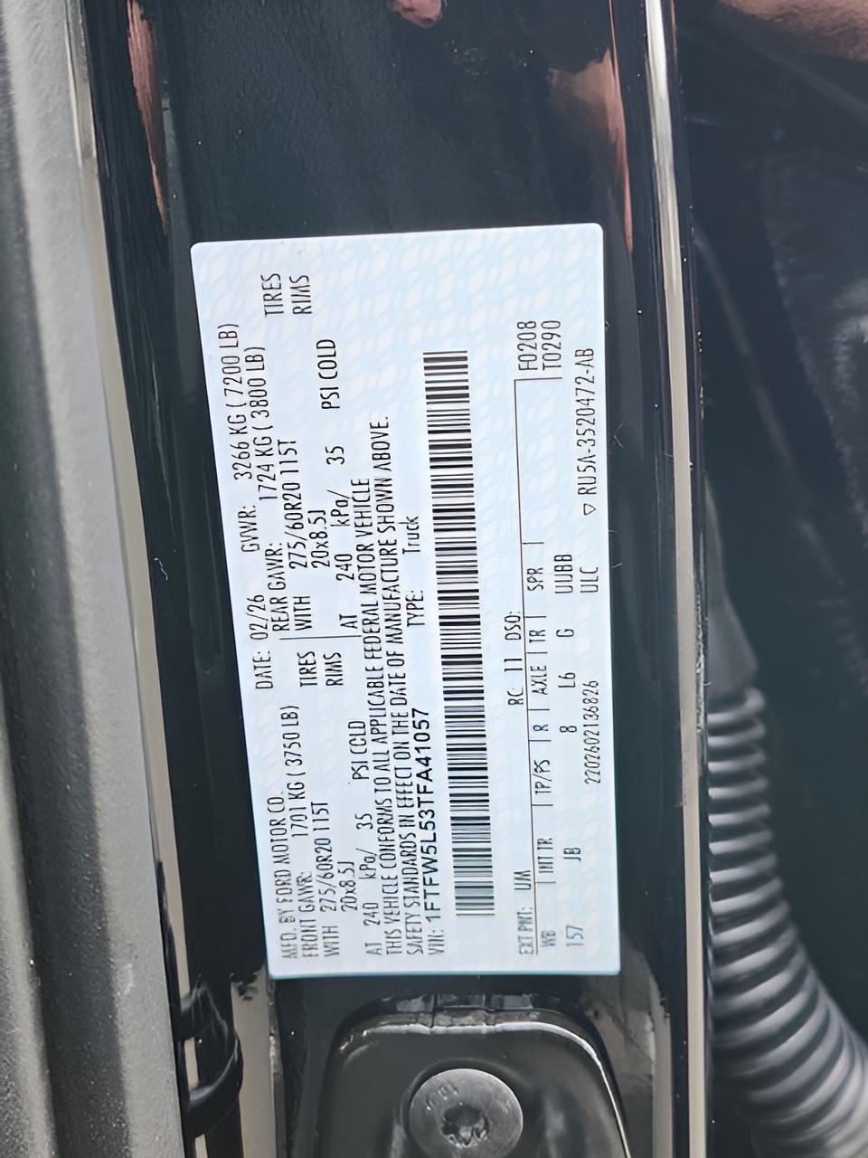 2026 Ford F-150 Lariat