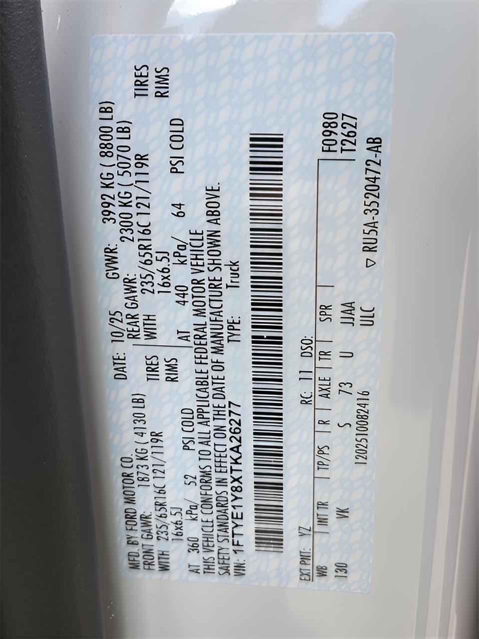 2026 Ford Transit-150 Base