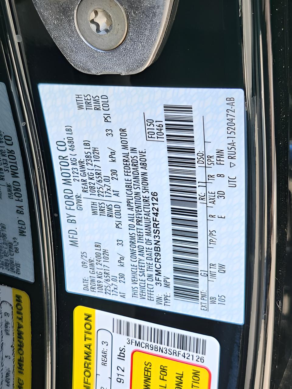 2025 Ford Bronco Sport Big Bend