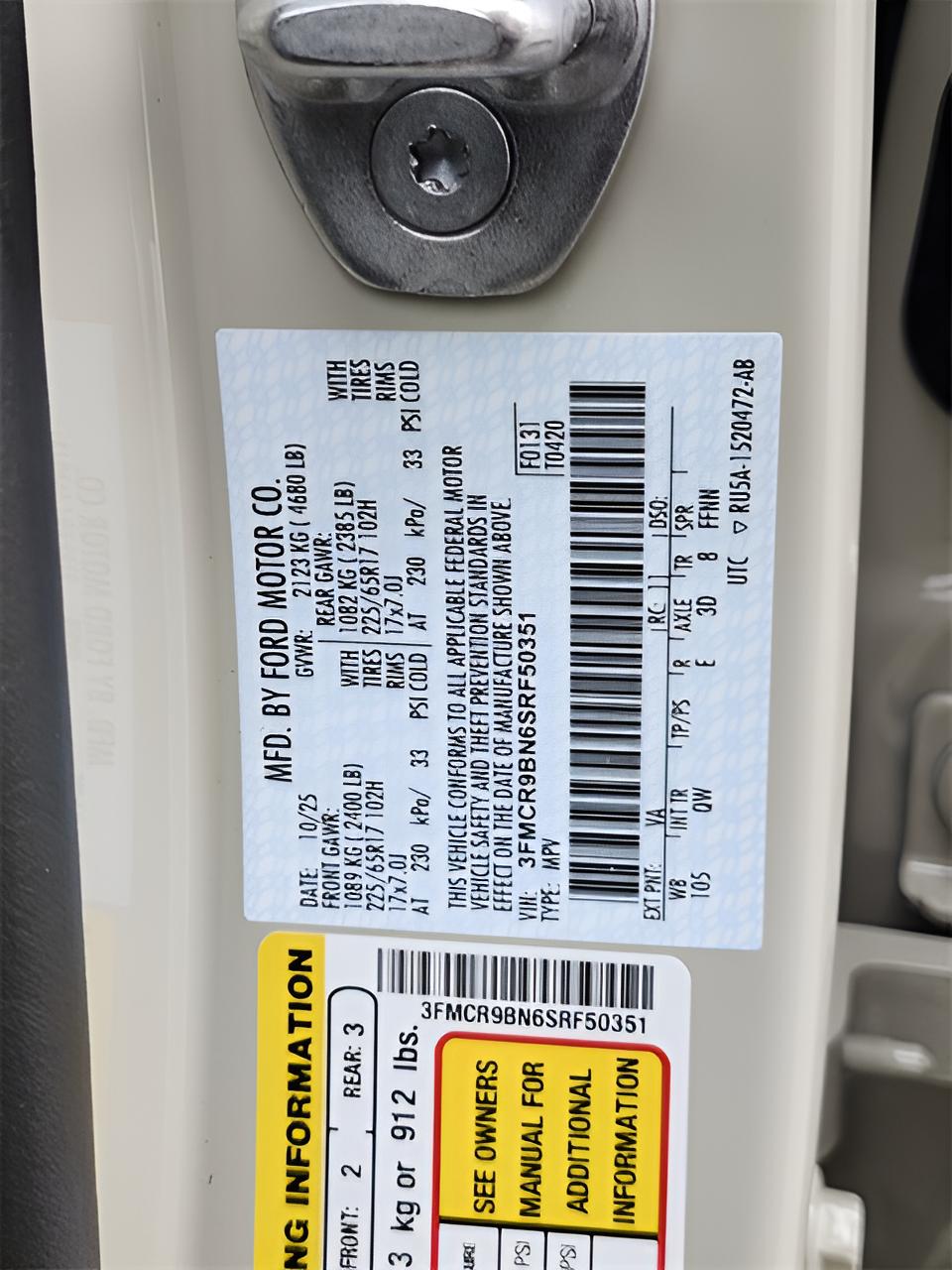 2025 Ford Bronco Sport Big Bend