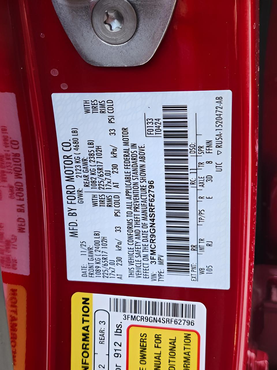 2025 Ford Bronco Sport Heritage