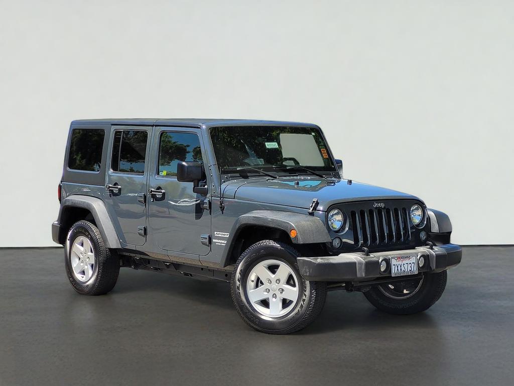 2017 Jeep WRANGLER UNLIMITED SPORT
