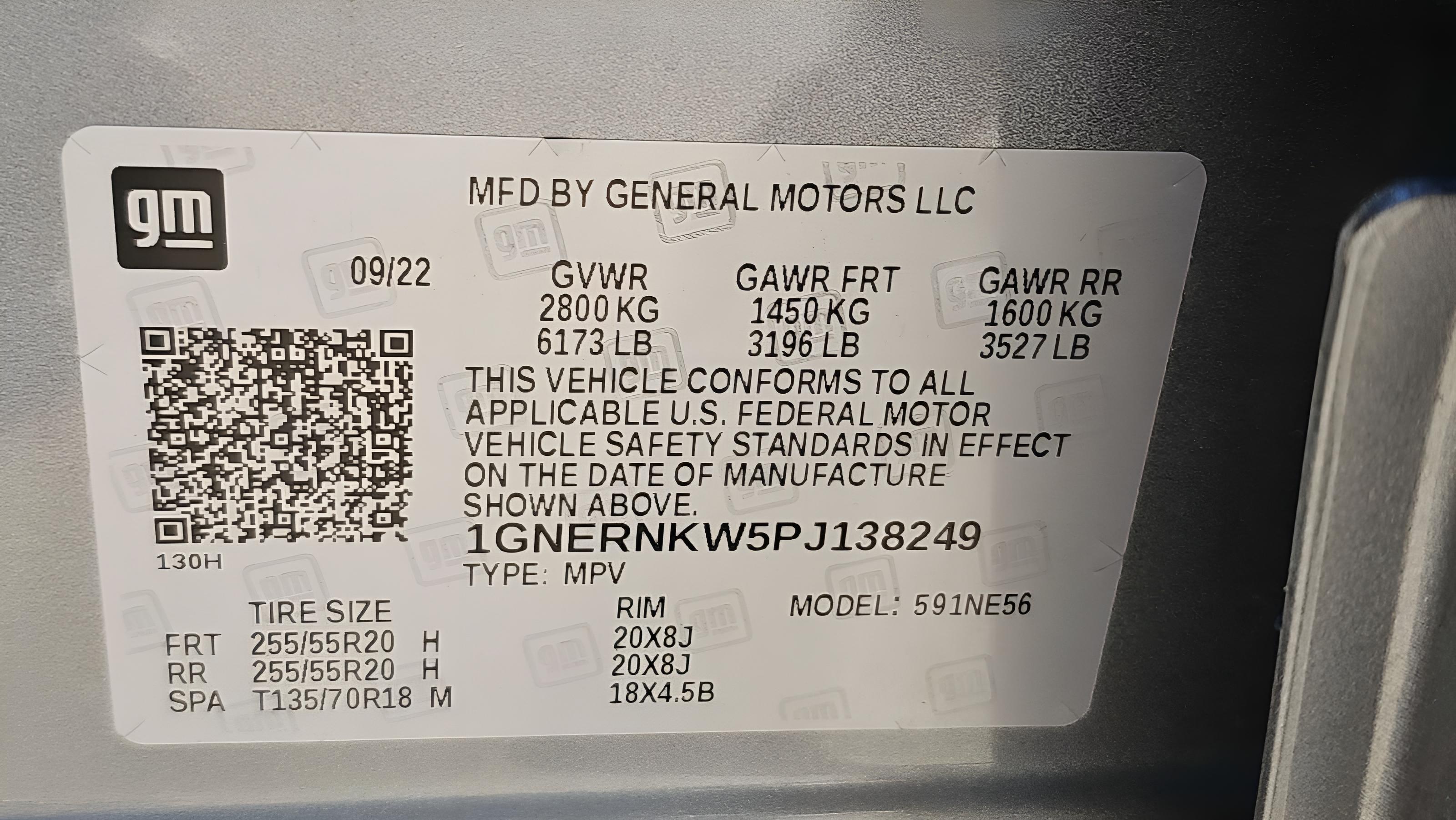 2023 Chevrolet Traverse High Country