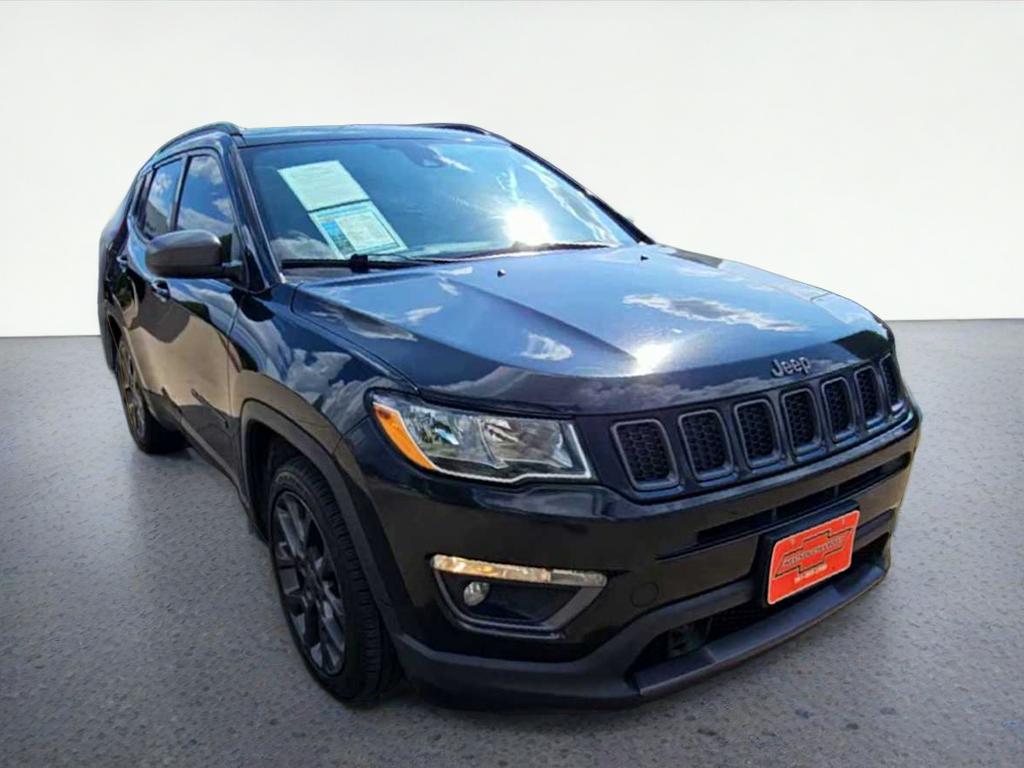 Used 2021 Jeep Compass 80th Spec. Edition with VIN 3C4NJCEB4MT561292 for sale in Katy, TX